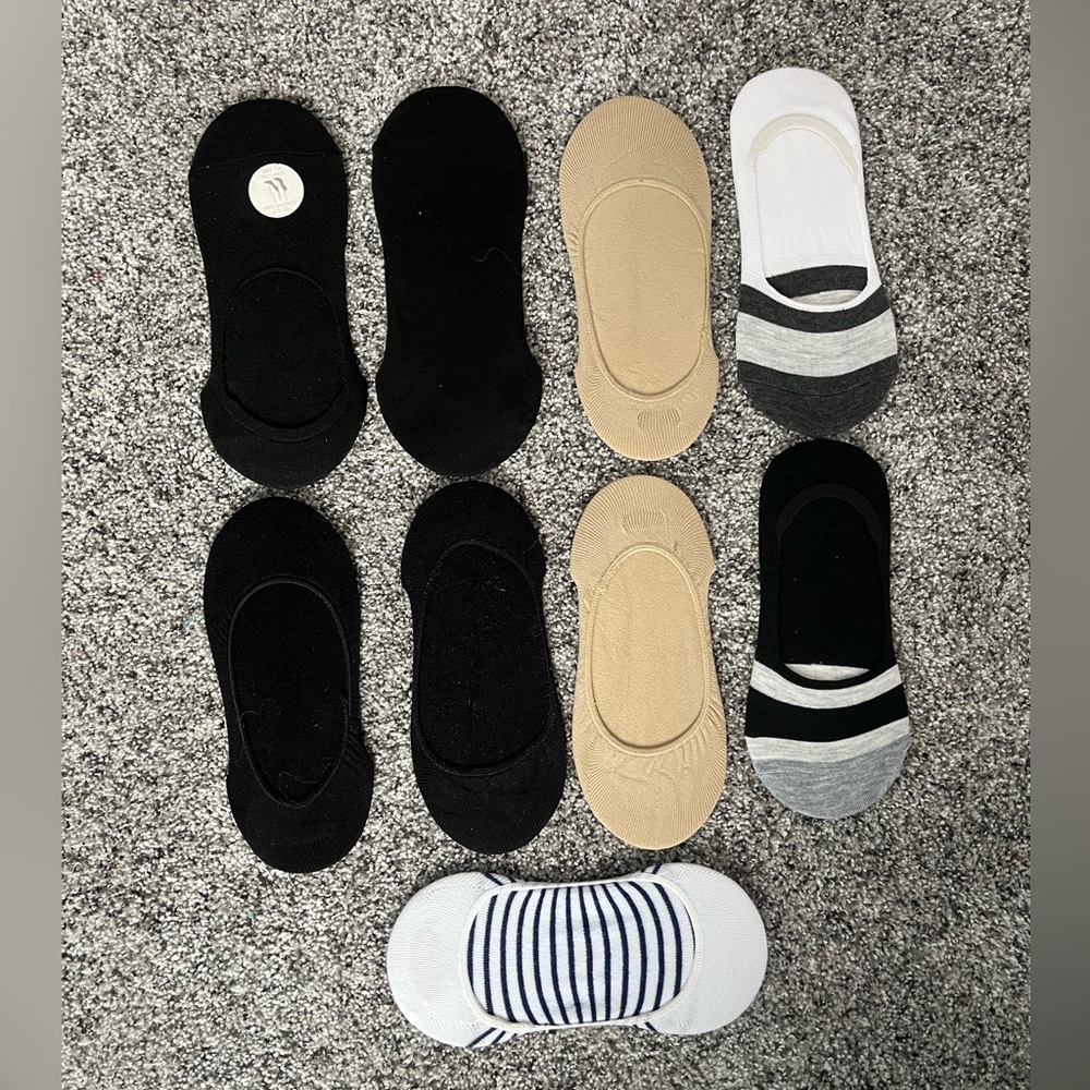 9 Pairs of Liner Socks